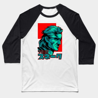 347 Solid Snake Baseball T-Shirt